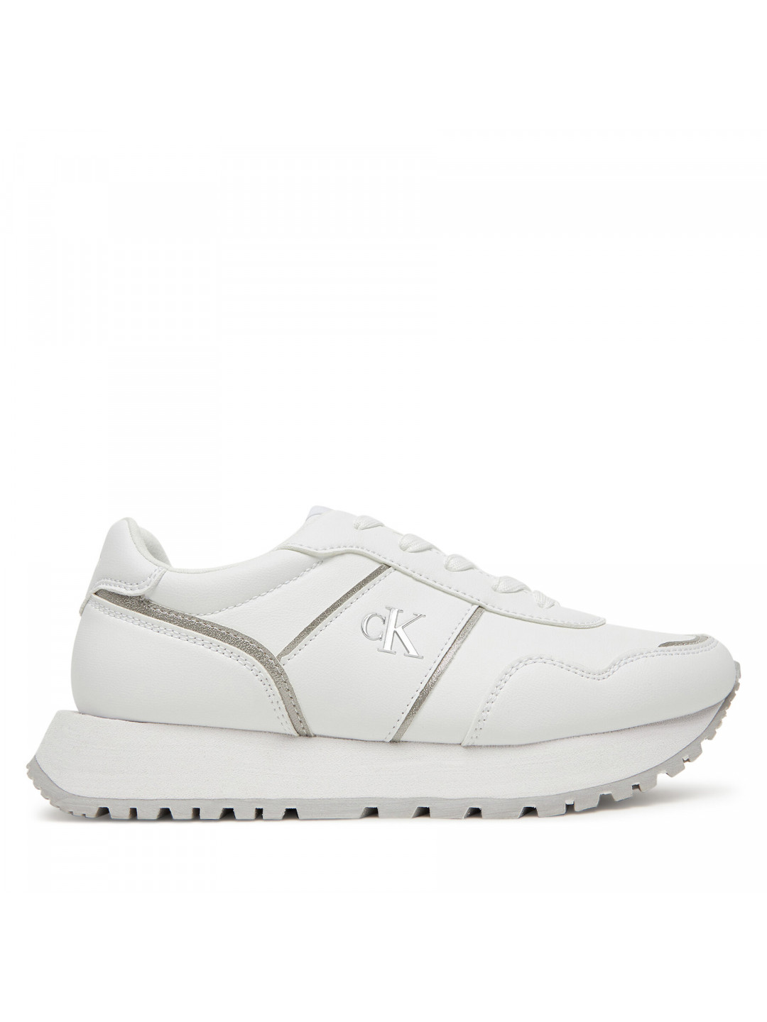 Sneakersy Calvin Klein Jeans V3A9-82033-1355X S Bílá